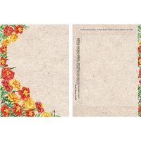 Watercolor Series Marigold seeds in a packet.... from ASI 75760 The Page Seed...