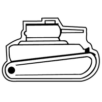 Key Tags - Soft Vinyl - Spot Color Screen Print -... from ASI 80210 Quikey...