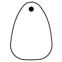 Key Tags - Soft Vinyl - Spot Color Screen Print -... from ASI 80210 Quikey...