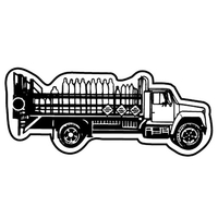 Key Tags - Soft Vinyl - Spot Color Screen Print -... from ASI 80210 Quikey...