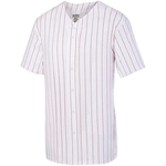 Pinstripe Full Button Jersey