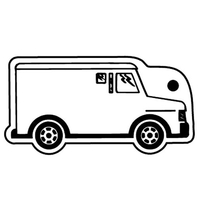 Key Tags - Soft Vinyl - Spot Color Screen Print -... from ASI 80210 Quikey...