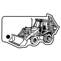 Key Tags - Soft Vinyl - Spot Color Screen Print -... from ASI 80210 Quikey...