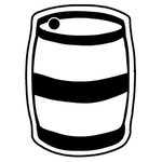 Key Tags - Soft Vinyl - Stock Shape Collection - Barrel