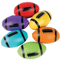 Soft stuff football; approximately 4".... from ASI 85620 H M Schmidt Co Inc /...