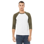 Unisex 3/4 Sleeve Baseball Tee