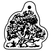 Key Tags - Soft Vinyl - Stock Shape Collection - Tree