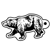 Key Tags - Soft Vinyl - Spot Color Screen Print -... from ASI 80210 Quikey...