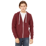 Unisex Triblend Full Zip Hood