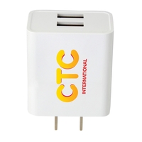 10W Dual USB-A Wall Adapter