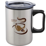 Cuppa 14oz Double-Walled, Stainless Mug w/ Plastic Liner