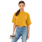 Womens Jersey Cropped Tee