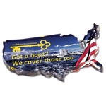 Custom 1/4" Acrylic Magnet USA Made