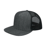 Flat Bill Snapback Trucker Cap