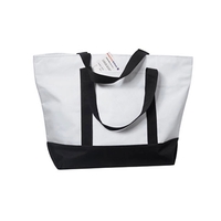 Giant zipper boat tote. 600 denier polyester. 22.5" x 16" x... from ASI 89380...