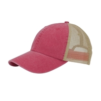 Washed Pigment Dyed Twill Trucker Cap. Blank Product.... from ASI 89380...