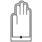 Key Tags - Soft Vinyl - Stock Shape Collection - Hand