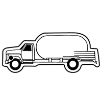 Key Tags - Soft Vinyl- Stock Shape Collection- Propane Truck