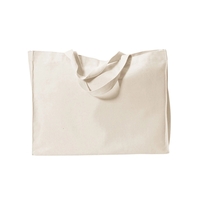 Cotton Canvas Gusset Tote