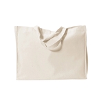 Cotton Canvas Gusset Tote