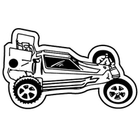 Key Tags - Soft Vinyl - Spot Color Screen Print -... from ASI 80210 Quikey...