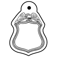 Key Tags - Soft Vinyl - Spot Color Screen Print -... from ASI 80210 Quikey...