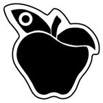 Key Tags - Soft Vinyl - Stock Shape Collection - Apple