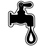 Key Tags - Soft Vinyl - Stock Shape Collection - Faucet