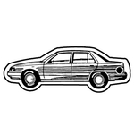 Key Tags - Soft Vinyl - Stock Shape Collection - Hyundai