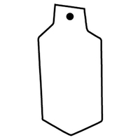 Key Tags - Soft Vinyl - Spot Color Screen Print -... from ASI 80210 Quikey...