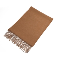 Luxurious camel tan alpaca blend unisex scarf... from ASI 98085 Wolfmark