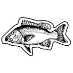 Key Tags - Soft Vinyl - Stock Shape Collection - Fish