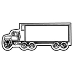 Key Tags - Soft Vinyl - Stock Shape Collection - Semi Truck