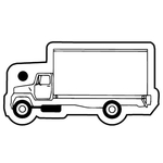 Key Tags - Soft Vinyl - Stock Shape Collection - City Truck