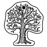 Key Tags - Soft Vinyl - Stock Shape Collection - Tree
