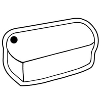 Key Tags - Soft Vinyl - Spot Color Screen Print -... from ASI 80210 Quikey...