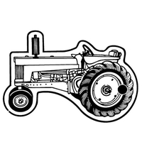 Key Tags - Soft Vinyl - Spot Color Screen Print -... from ASI 80210 Quikey...