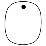 Key Tags - Soft Vinyl - Stock Shape Collection - Oval