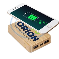 Eco-friendly wireless power bank and dual USB outputs.... from ASI 90859...