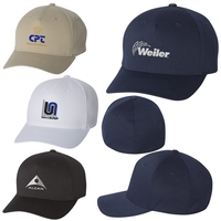 Baseball cap with a mid-profile, five-panel design and a PermaCurv visor.......