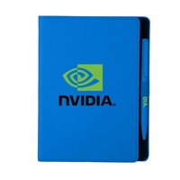 Notebook with a pen, hardcover, pen loop and 80 lined sheets... from ASI...