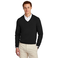 Brooks Brothers Cotton Stretch V-Neck Sweater... from ASI 84863 SanMar