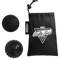 2.8" x 6.3" pouch with 2 massage balls... from ASI 66887 PCNA / Bullet