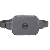 Fanny pack with zip top, adjustable waist belt and a locking... from ASI...