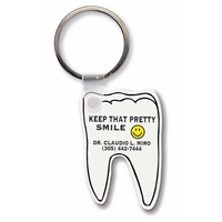 Key Tags - Soft Vinyl - Spot Color - Tooth