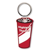 Key Tags - Soft Vinyl - Spot Color Screen Print. Key... from ASI 80210 Quikey...