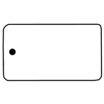 Key Tags - Soft Vinyl - Stock Shape Collection - Rectangle