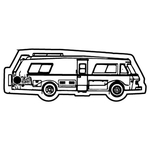 Key Tags - Soft Vinyl - Stock Shape Collection - RV