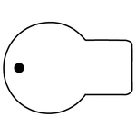 Key Tags - Soft Vinyl - Stock Shape Collection - Round