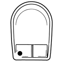 Key Tags - Soft Vinyl - Spot Color Screen Print -... from ASI 80210 Quikey...